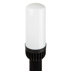 Садово-парковый светильник ЭРА НТУ 01-60-013 Поллар напольный черный IP54 Е27 max60Вт h1040мм | Садово-парковые светильники