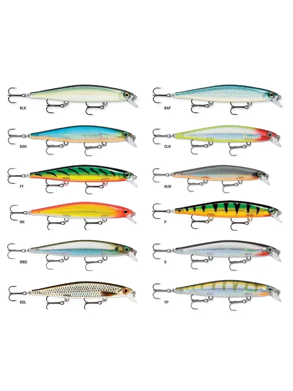 Воблер Shadow Rap 11, 11см, 13гр, цвет P, медленно тонущий