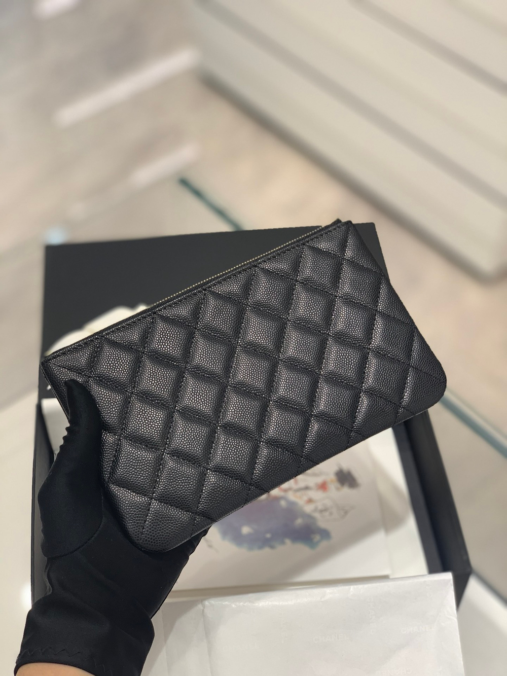 Chanel Classic Pouch 20 cm