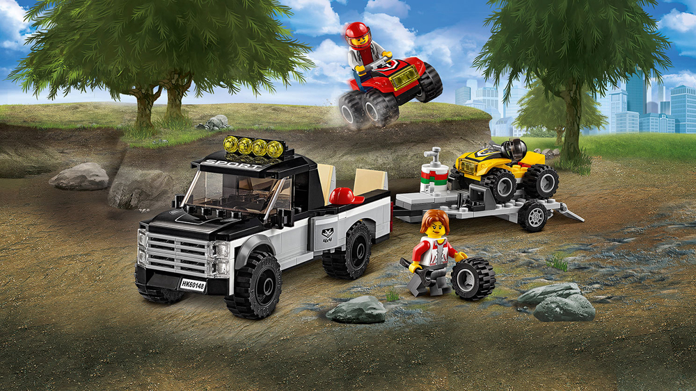 LEGO City: Гоночная команда 60148 — ATV Race Team — Лего Сити Город