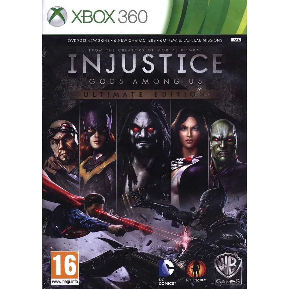 Injustice gods among us ultimate edition Xbox 360 New