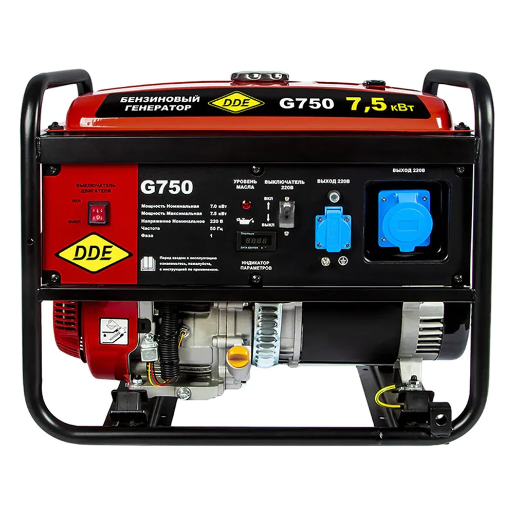 DDE G750 бензиновый генератор 917-453