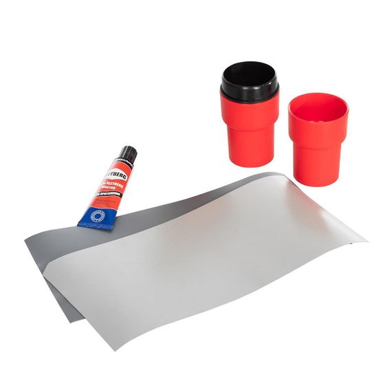 Лодка Тонар Алтай А320 (надувное дно) оранжевый/черный