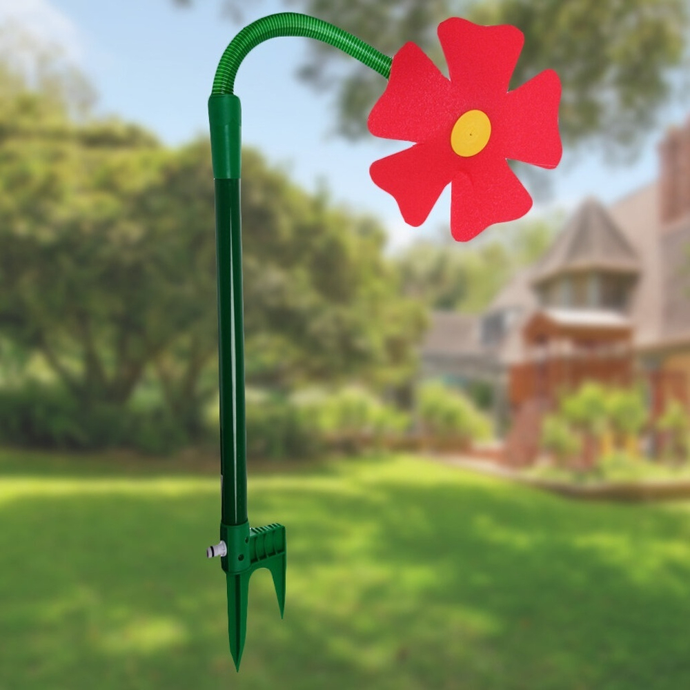 Разбрызгиватель 28см "Цветок" на колышке