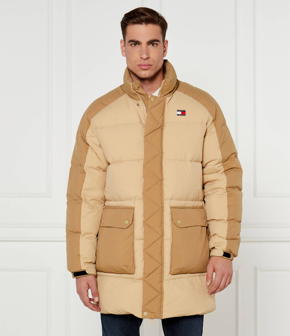 Пуховая куртка Tommy Jeans - бежевый(DM0DM19999)