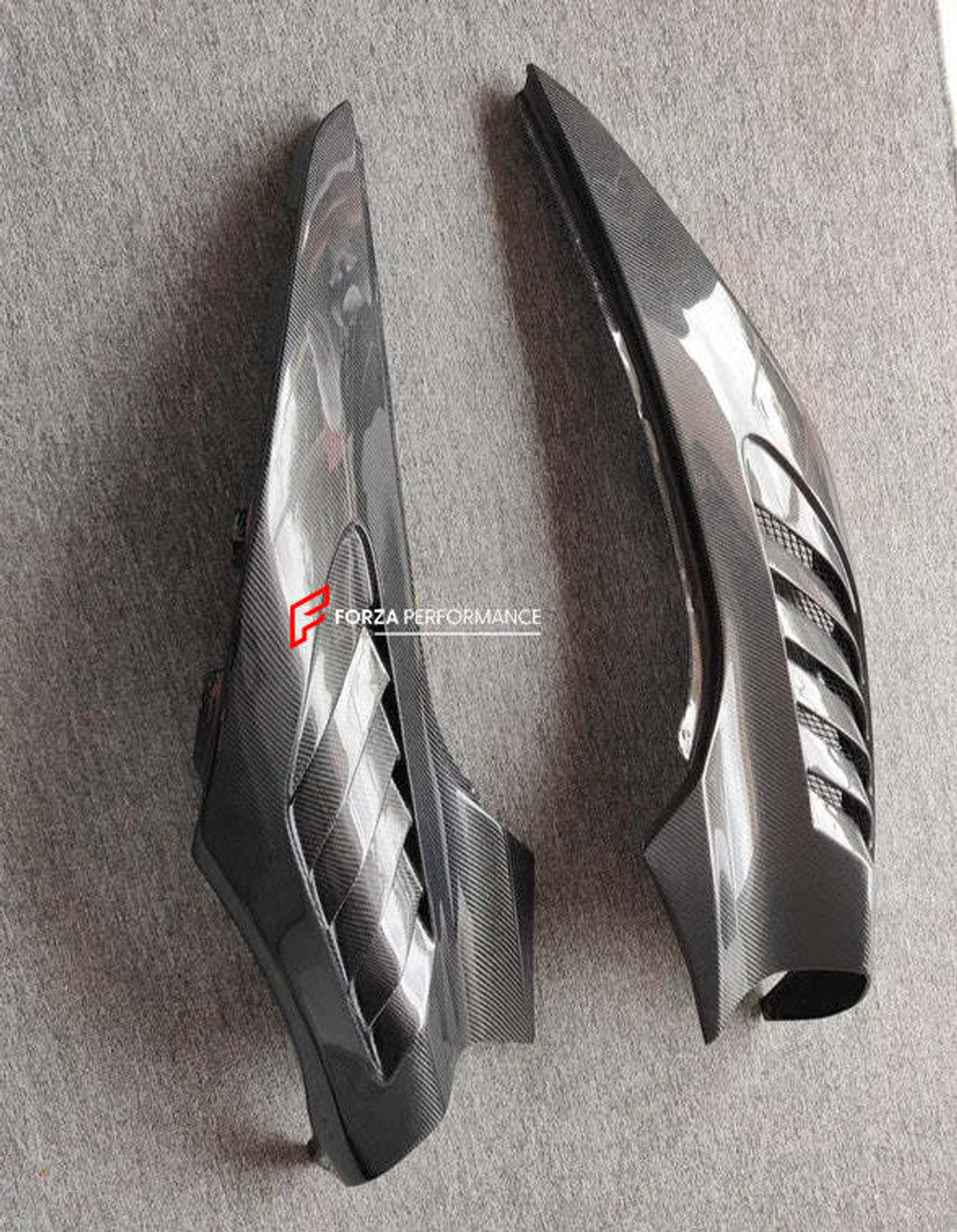 Карбоновые передние крылья для McLaren 720S 2017-2023 МакЛарен тюнинг