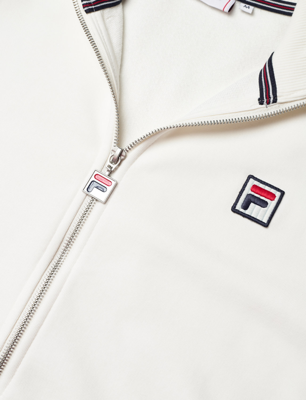 Мужская теннисная кофта Fila Hemi Track Jacket Men - blanc de blanc