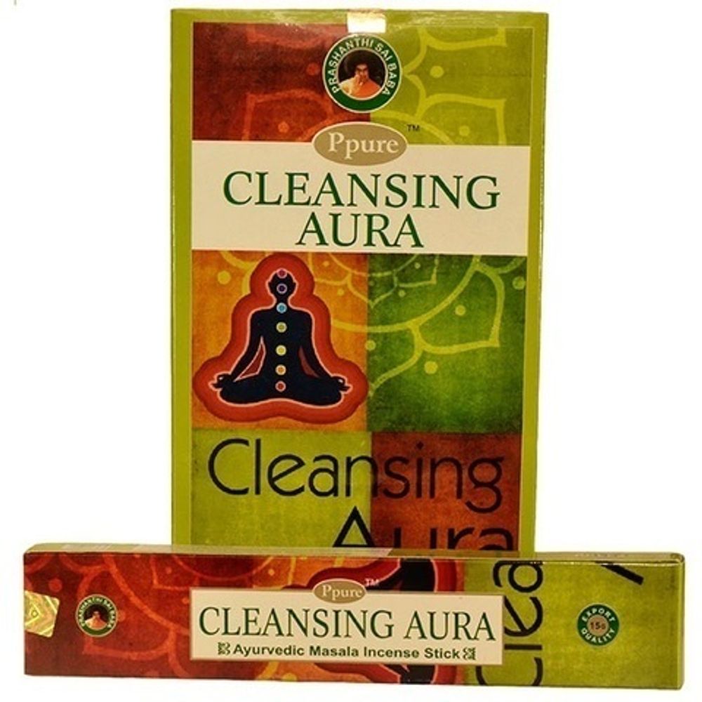 Ppure Cleansing Aura Благовоние-масала Очищающие ауры, 15 г