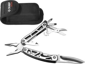 ЗУБР 11 в 1, металлическая рукоятка 110 мм, мультитул, многофункциональный инструмент (47770)