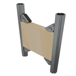Монтажная пластина для крепления доп. элементов, 200х200 / 300х300 / 400х400 / 580х200 мм
