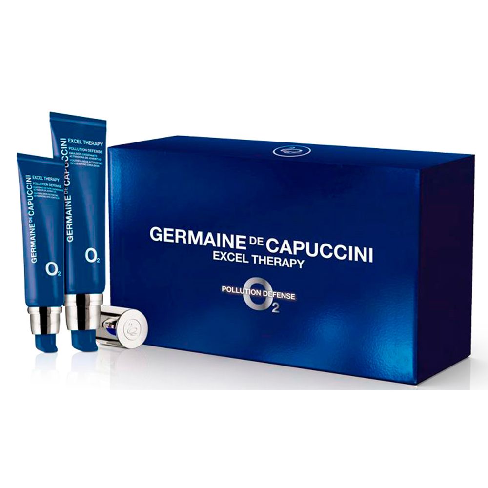 GERMAINE DE CAPUCCINI Excel Therapy O2 Pollut Def Def(Emul50ml+Eye Cont 15ml)