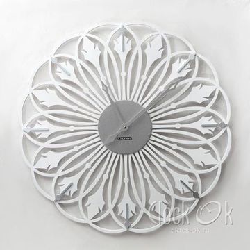 Настенные часы "Белая мирабелла"
