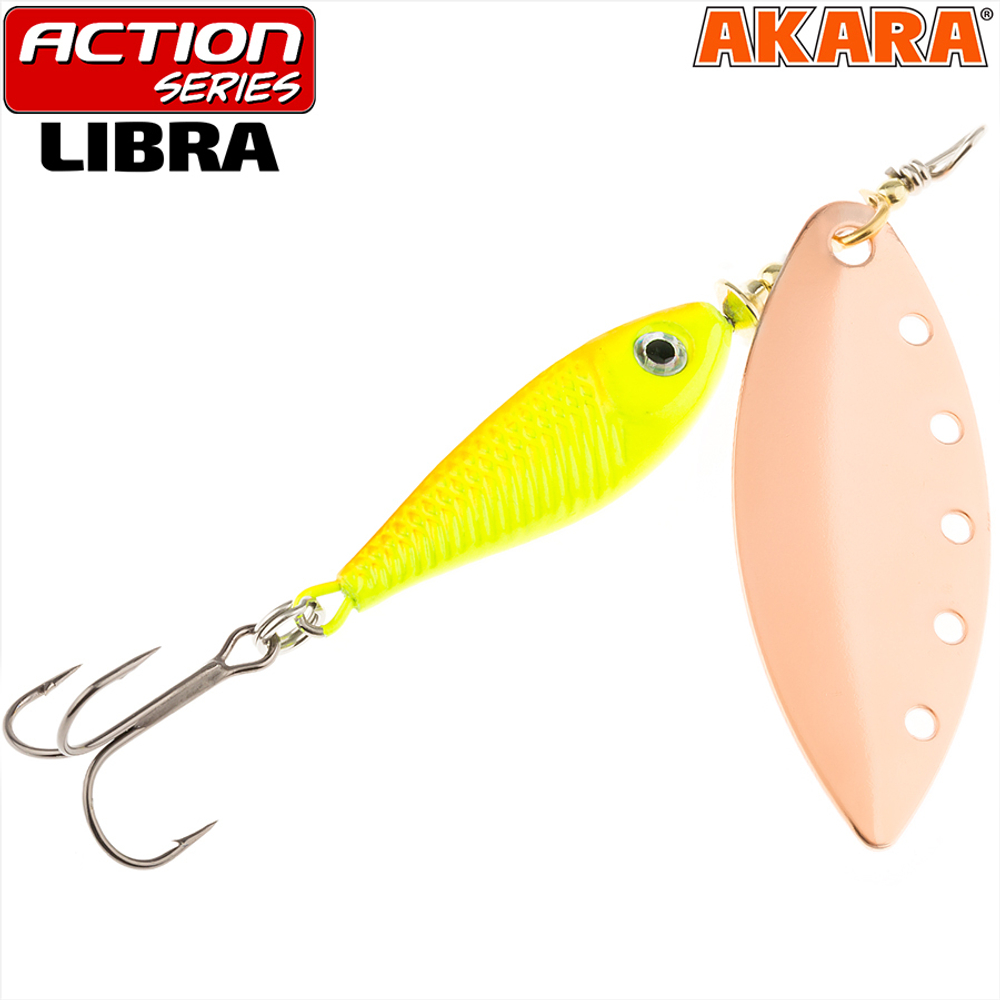 Блесна вращающаяся Akara Action Series Libra 4 16 гр. 4/7 oz. A20-4