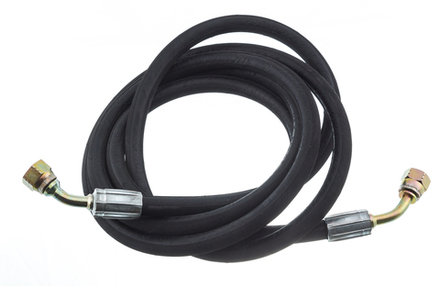 Рукав в сборе DIN2SN P=400 d=6 L=2810; JIC-(Г) 9/16 (45); JIC-(Г) 9/16 (45)