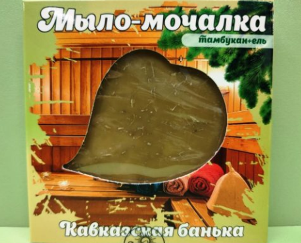 Мыло-мочалка «Тамбукан + ель»