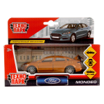 Модель ин. мет. "Ford Mondeo" 12см, откр. дв, багаж, золотой. MONDEO-GD (Технопарк)