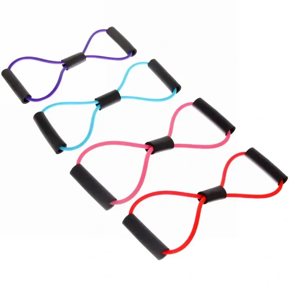 Эспандер трубчатый Восьмерка, микс цветов