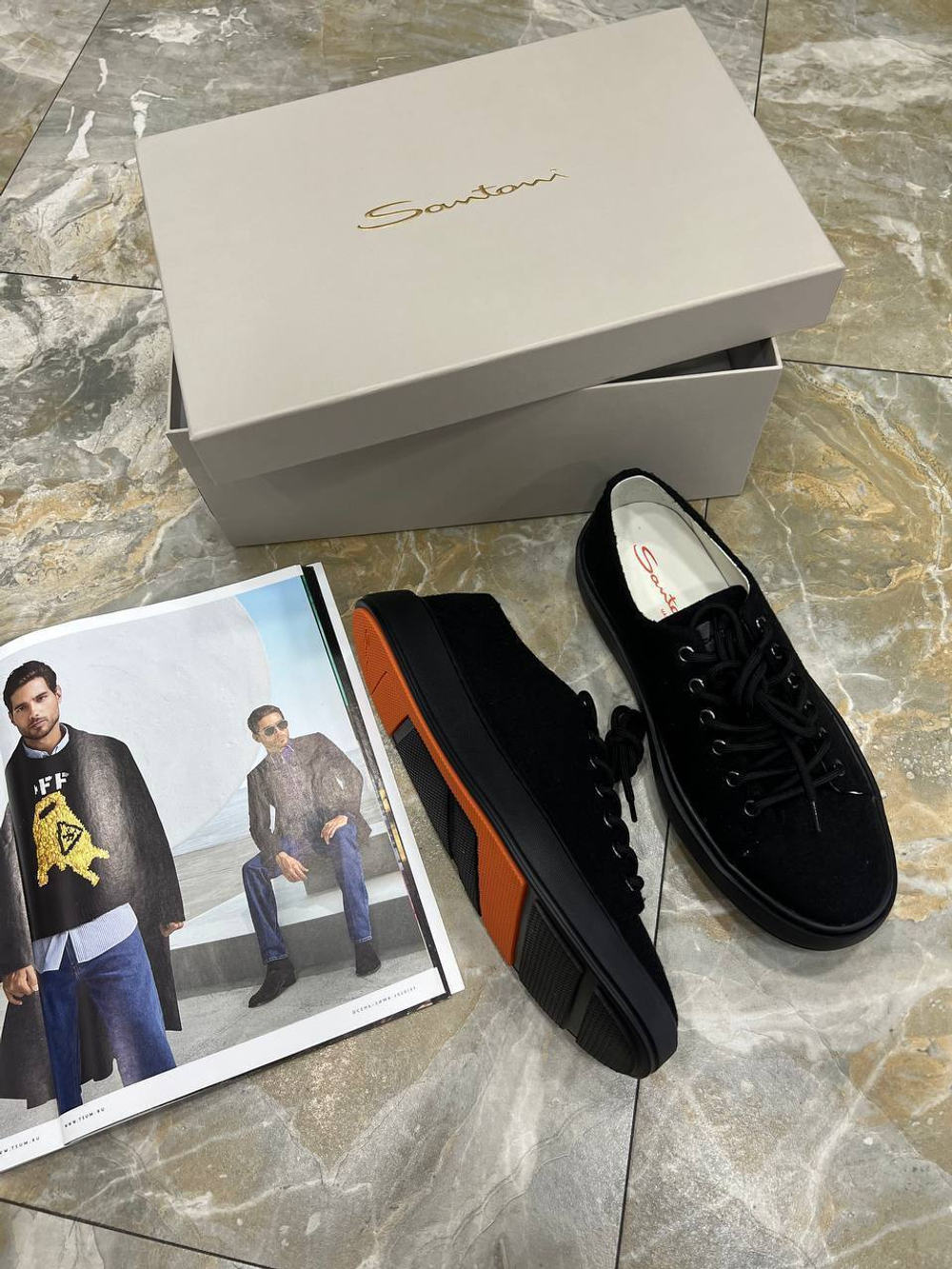 Кеды Santoni