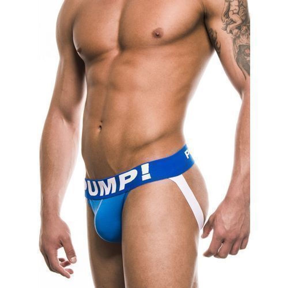 Мужские трусы джоки Pump Jock Синие 29074