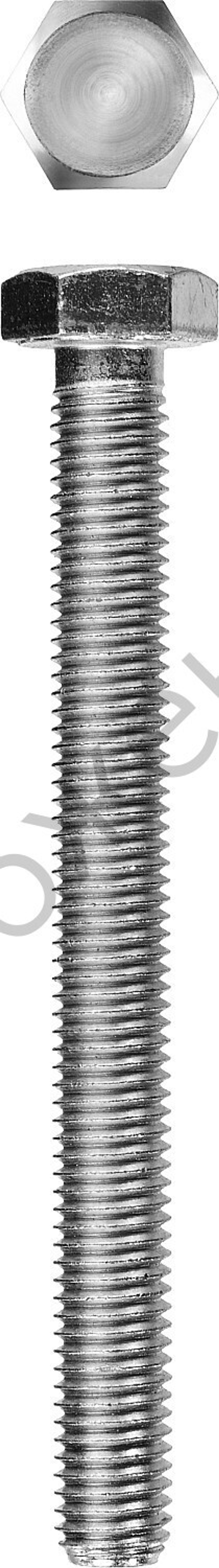 ЗУБР ГОСТ 7798-70 кл. пр. 5.8, M12 x 120 мм, болт оцинкованный, 5 кг (303080-12-120)