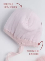 Шапка для девочки зимняя вязаная и шарф