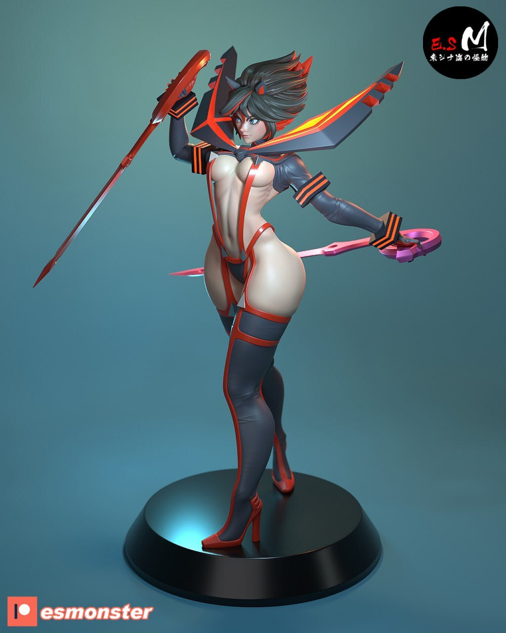 Рюко Матой Убей или умри Фигурка NSFW Ryuuko Matoi Kill la Kill