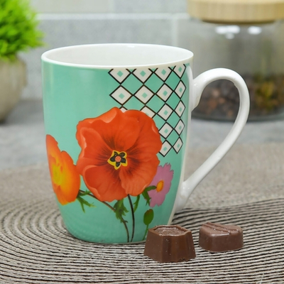 Кружка 250мл керамическая, цвет в ассортименте, NNAC-3314