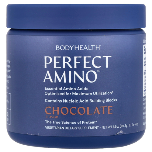 BodyHealth, Perfect Amino ™, шоколад, 184,5 г (6,5 унции)