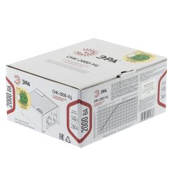 Стабилизатор напряжения ЭРА CНК-2000-УЦ компактный универсальный, 140-260В/220В, 2000ВА | Компактные