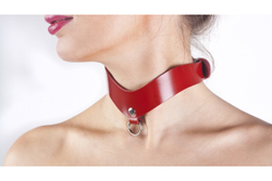 Лунный свет Ошейник премиум красный