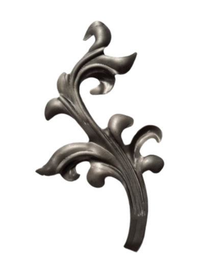 Кованый лист 225х125 Правый