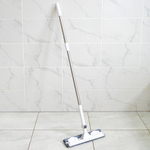 Окномойка с водосгоном, телескоп. рукоятка 123см, (2 сменные насадки из микрофибры 8*28см)