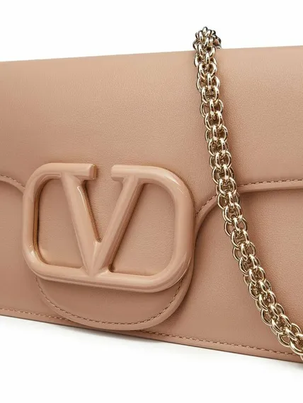 Сумка Valentino Locò персиковый