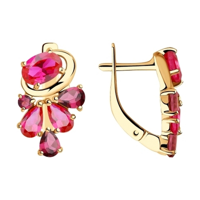 Серьги Au 585 (725879)