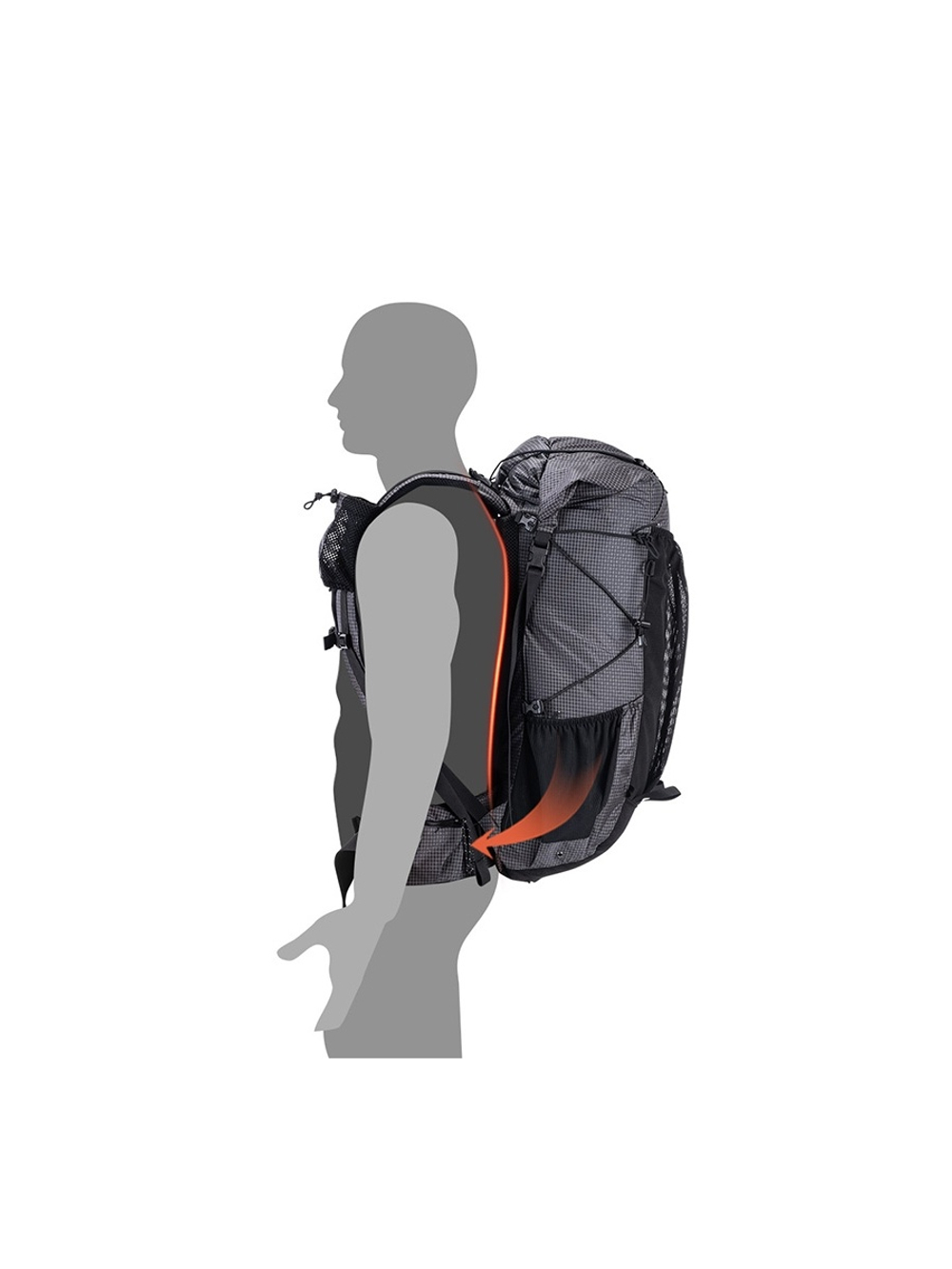 Рюкзак Naturehike Rock Series NH19BP095 60-65 л с рамой Hiking, Climbing, Trekking and Travelling Black, 6927595746370