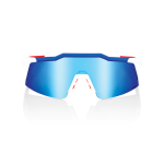 Спортивные очки 100% Speedcraft SL / TotalEnergies Team Matte White/ / Metallic HiPER Blue ML Mirror Lens