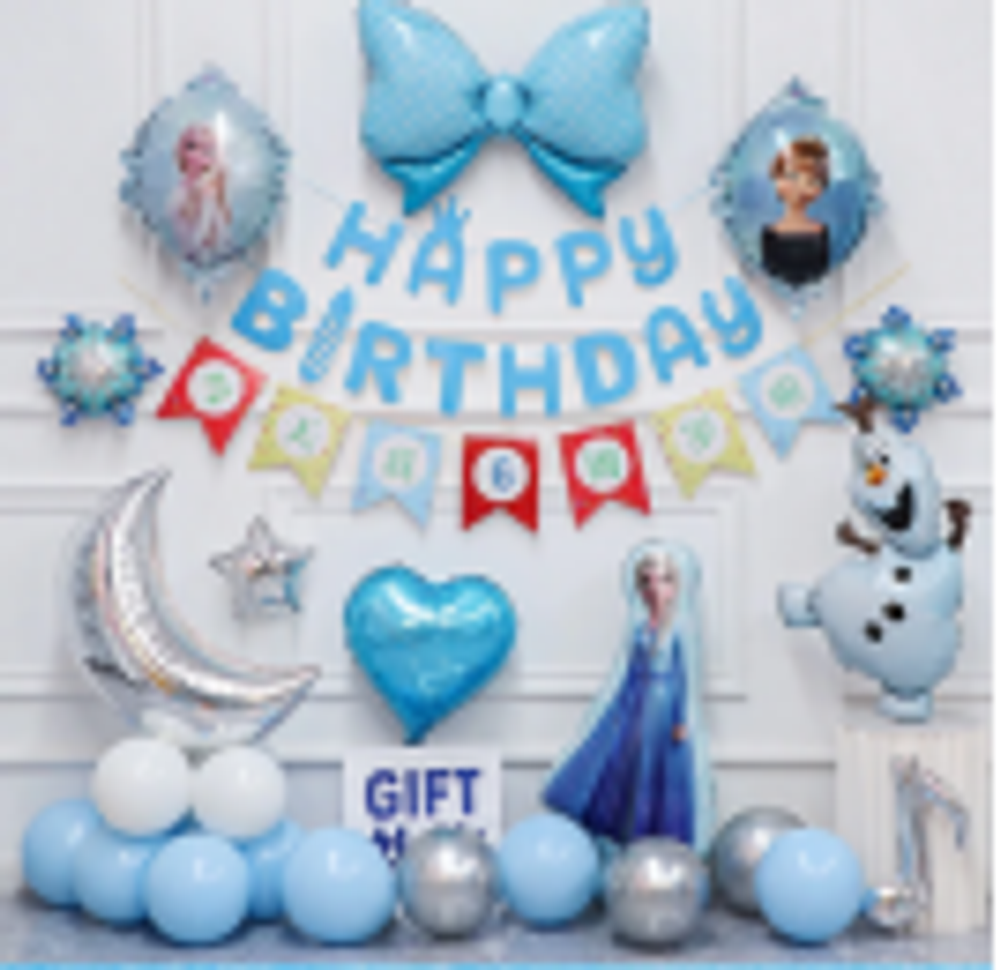 Набор для поздравления с днём рождения "Фрозен" (192)10