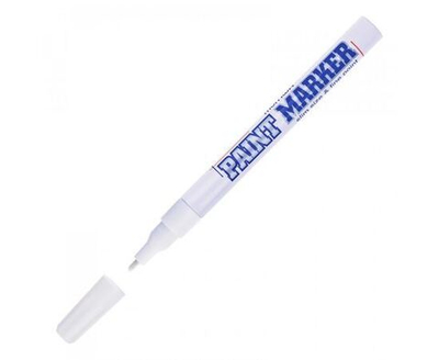 Маркер-краска MunHwa "Slim", 2 мм, белый (SPM-05)