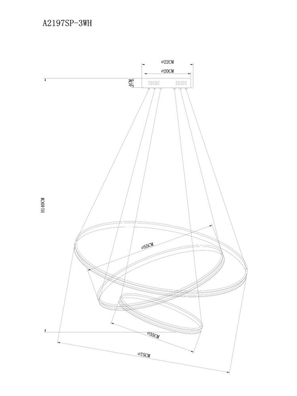 Подвесная люстра Arte Lamp