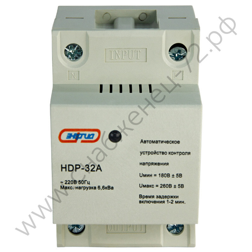 Реле контроля напряжения Энергия PH, HDP (однофазные)