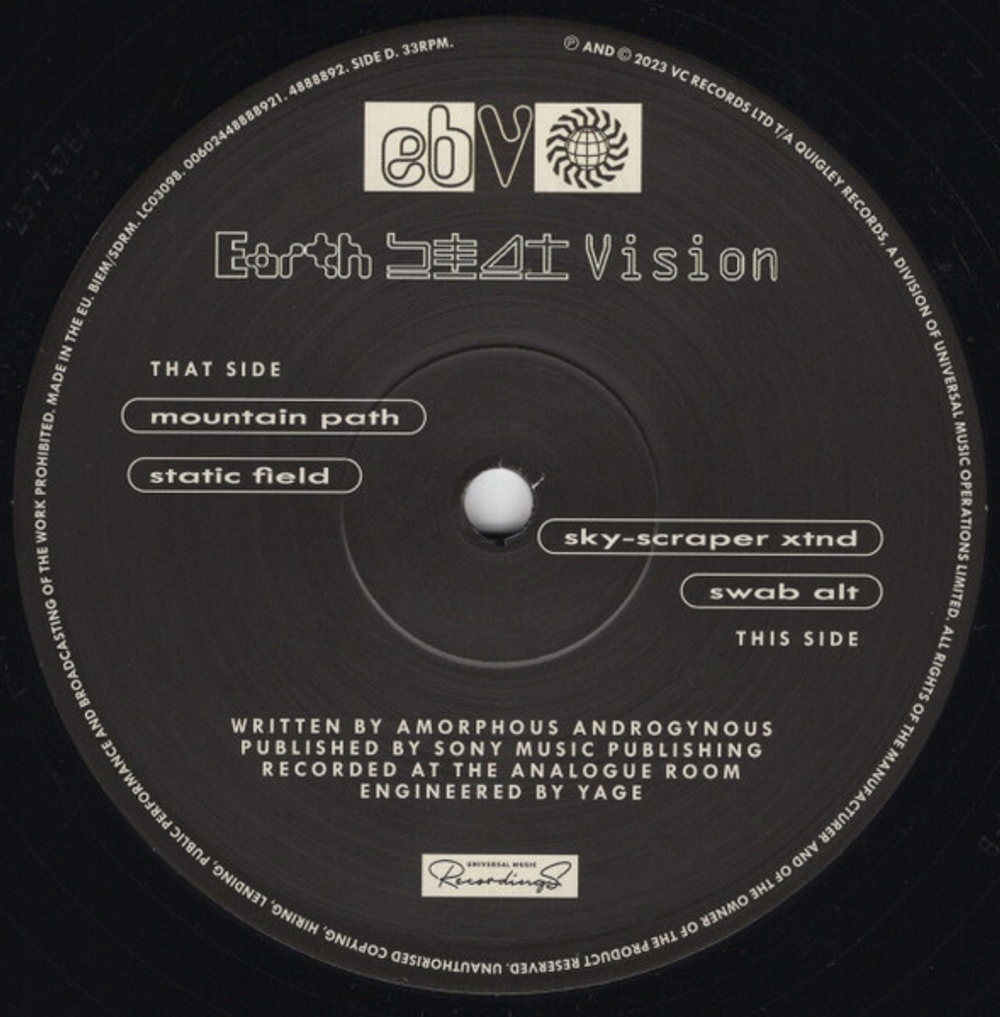 Amorphous Androgynous / Tales Of Ephidrina (30th Anniversary Edition)(2LP)