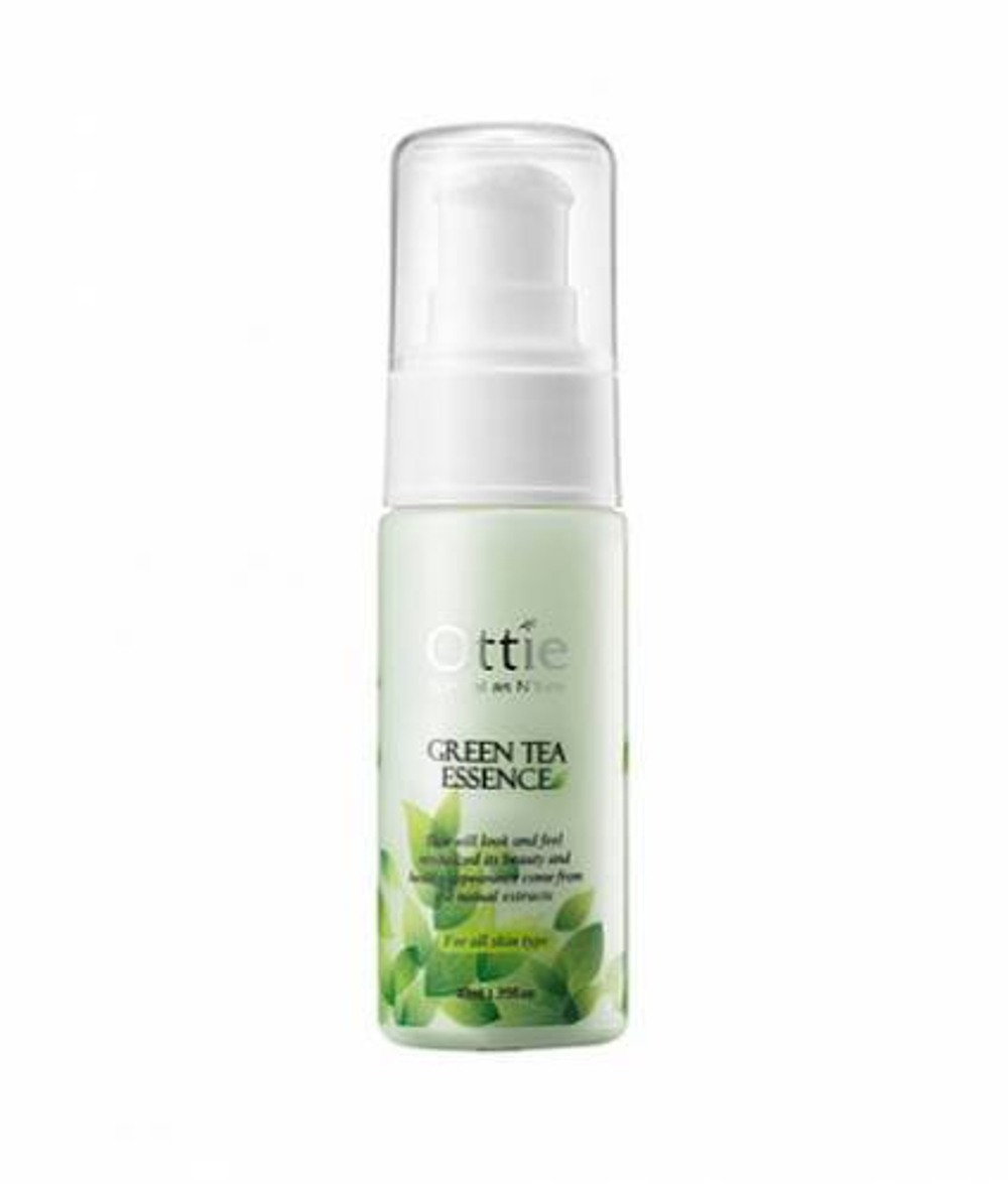 Ottie Green Tea Essence эссенция с зеленым чаем и гиалуроновой кислотой