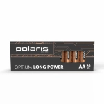 Батарейки пальчиковые щелочные POLARIS PB АА (20шт) OPTIUM GerShock