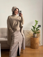 Юбка экозамша