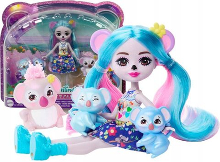 Кукла Enchantimals Mattel - Набор с куклой и фигурками Коал HNT61