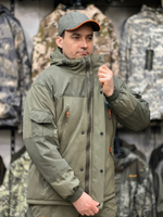 Демисезонный костюм Фаворит Исландия Вожак -10, утеплённый, олива