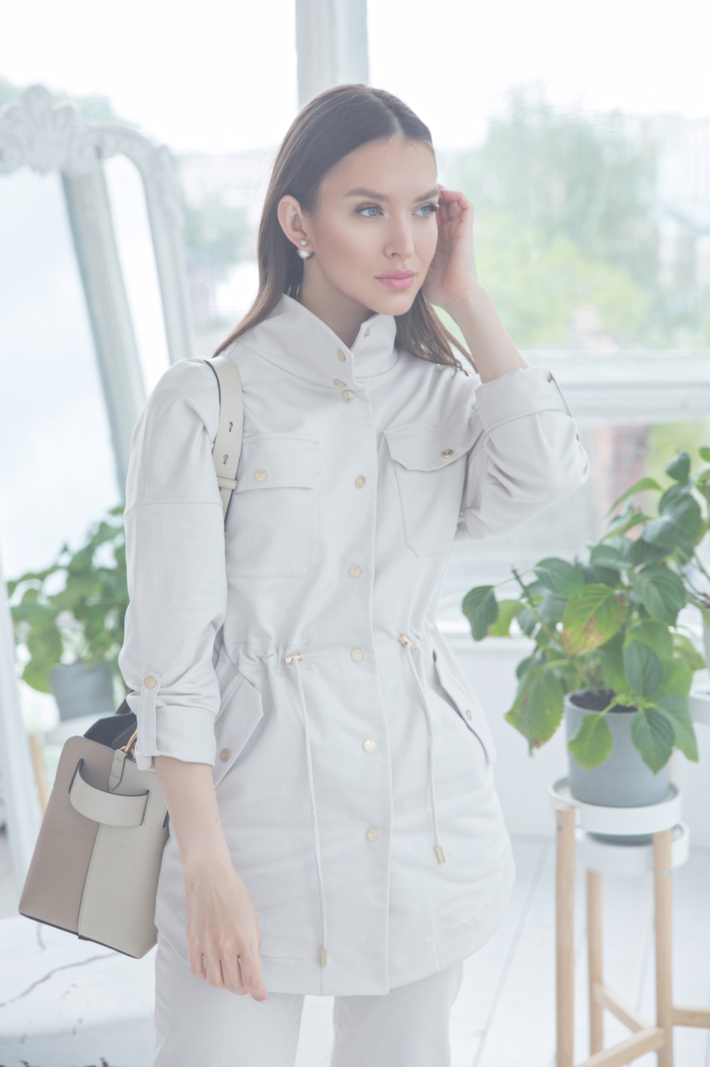 Жакет с брюками "Twill Sport Chic"