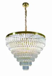 5731E/18 GOLD+CLEAR (1) Люстра (в 2-х коробках) NW