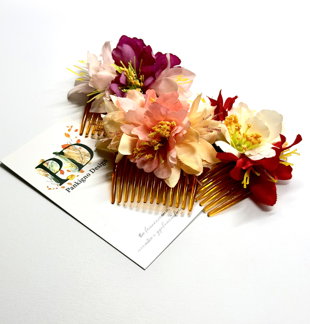 Мини гребень Pankigno Design Микс Limited Edition