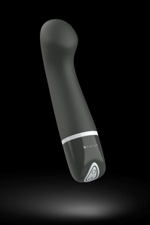 Черный G-вибростимулятор Bdesired Deluxe Curve - 15,2 см. (Цвет: черный)